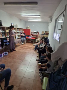 Cuentacuentos de María Fraile en La Roca de la Sierra